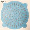10pcs Hair Cleaning Disposable Floor Drain Sticker Hair Catcher Multipurpose Strainer  Kitchen