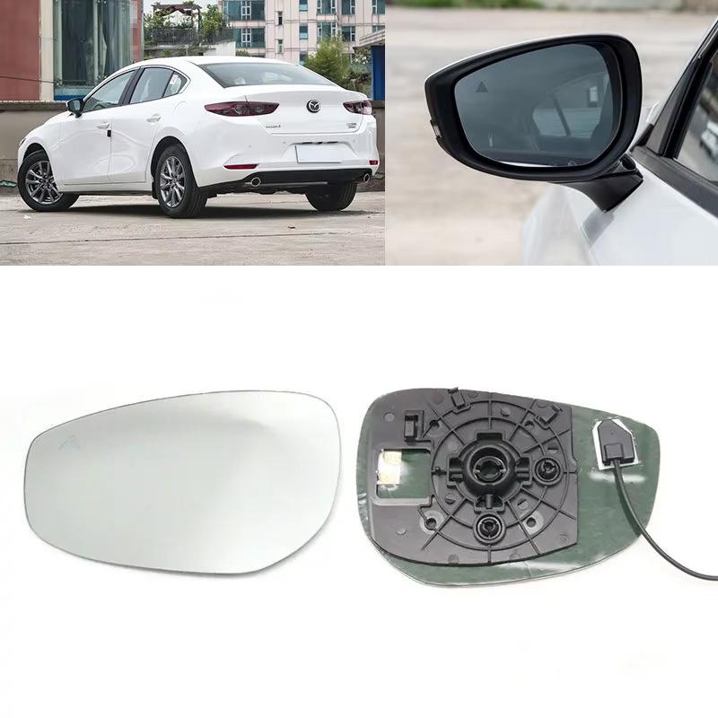 Vyhřívané sklo zrcátka pro mrtvý úhel pro exteriér Mazda 3 2019-2023