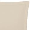 1 Taie D'oreiller Percale De Coton Uni 50 X 70 Cm Harmonie Lin