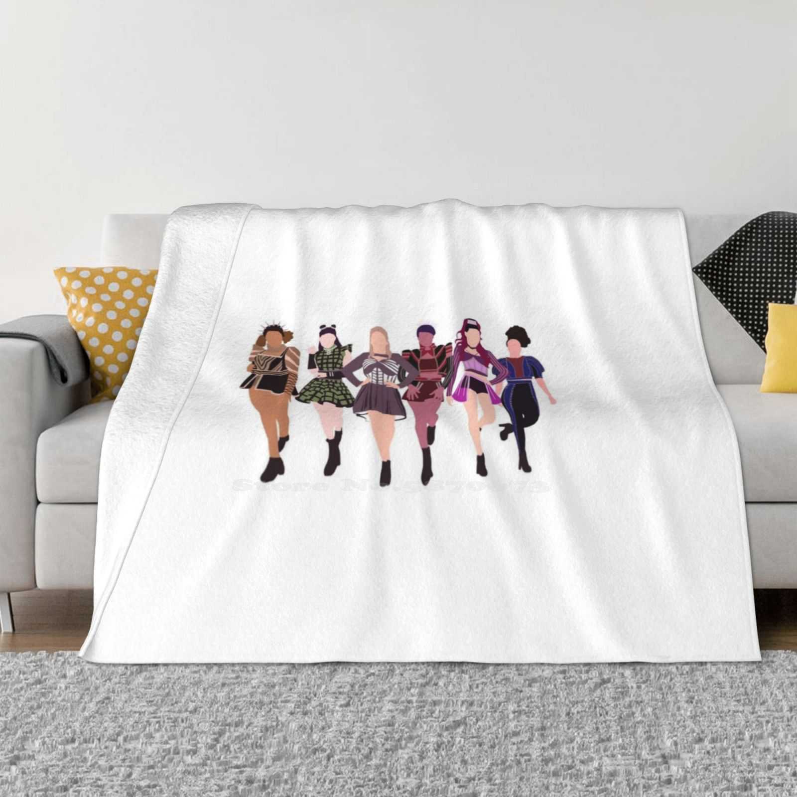 Six Musical Theatre Low Price New Print Novelty Fashion Soft Warm Blanket Six Musical Theatre Kid Musical Theatre Musicals 30x40in