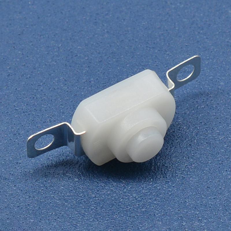 

10Pcs Oval Strong Light Flashlight Switch Self-Resetting/Self Locking Button Power Switch One On And One Off one size
