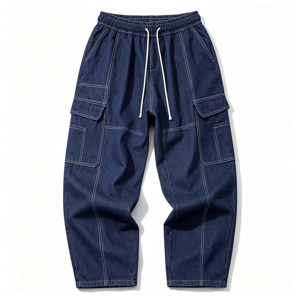 Jeans Dritti da Uomo per Uso Casual Quotidiano
