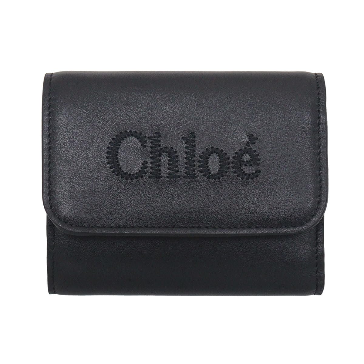 

Wallet CHC23AP874 I10 Black SENSE Shiny Calf Leather Small Trifold Wallet [Chloe] (Trifold Wallet) Women s [Brand] [Item] чорний