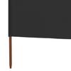 3 Piece Windscreen Mesh 400 X 160 Cm Anthracite