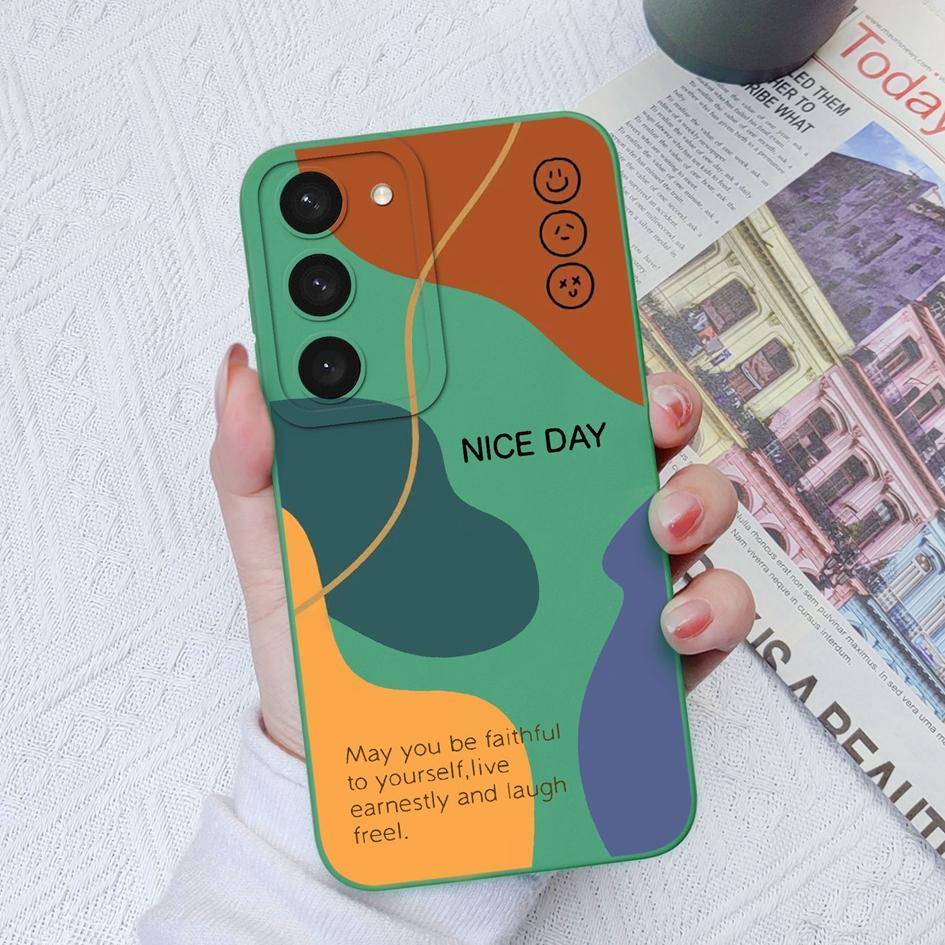 Phone Case For Samsung Galaxy S20 S21+ FE S22 S23 + Ultra Note 20 Ultra Fashion Shockproof Square Silicone Case Cover For Samsung S23 Bumpers Fundas