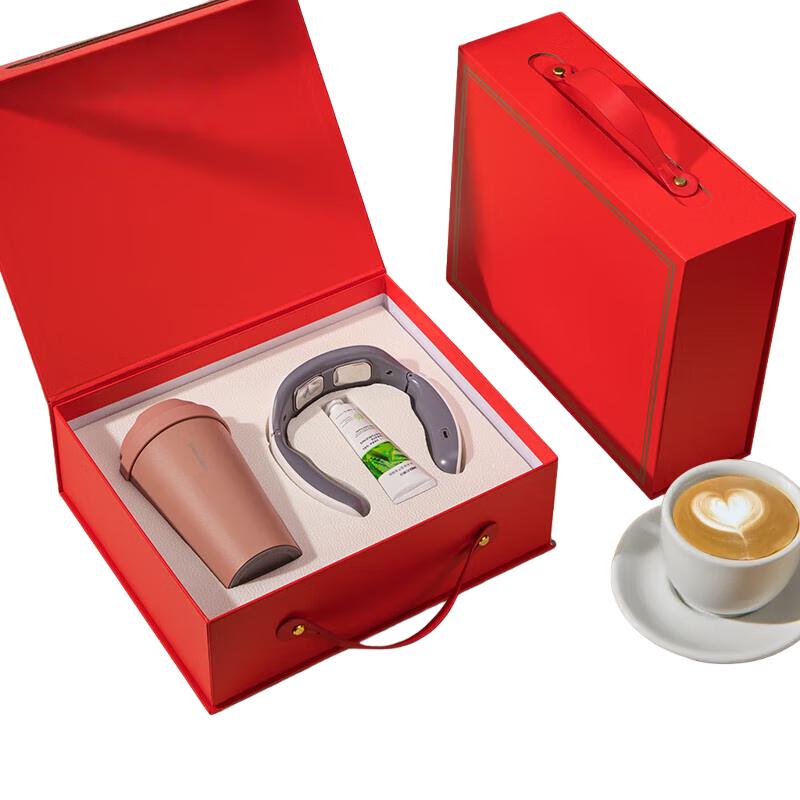 

Premium Coffee Cup & Neck Massager Gift Set