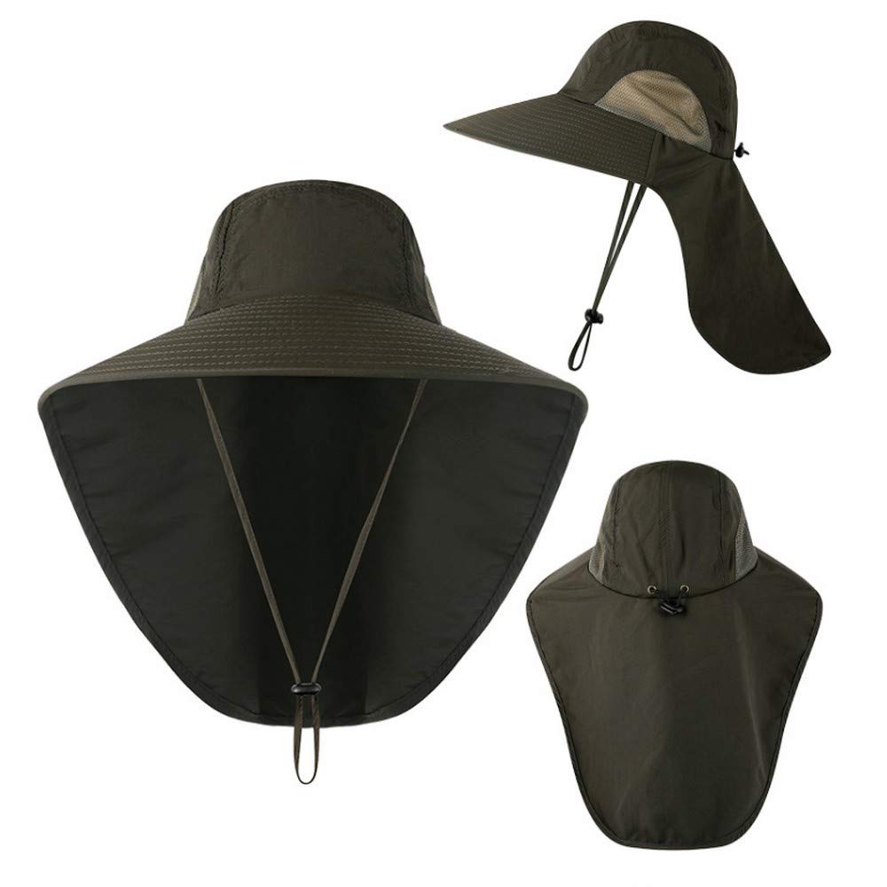 Gardening Sun Farm Work Sun Hat for Wide Sun UV Face and Neck Sun Hat Adjustable Mountain Gift [Croogo] Hat, Hat, Hat, Women, Brim, Protection,