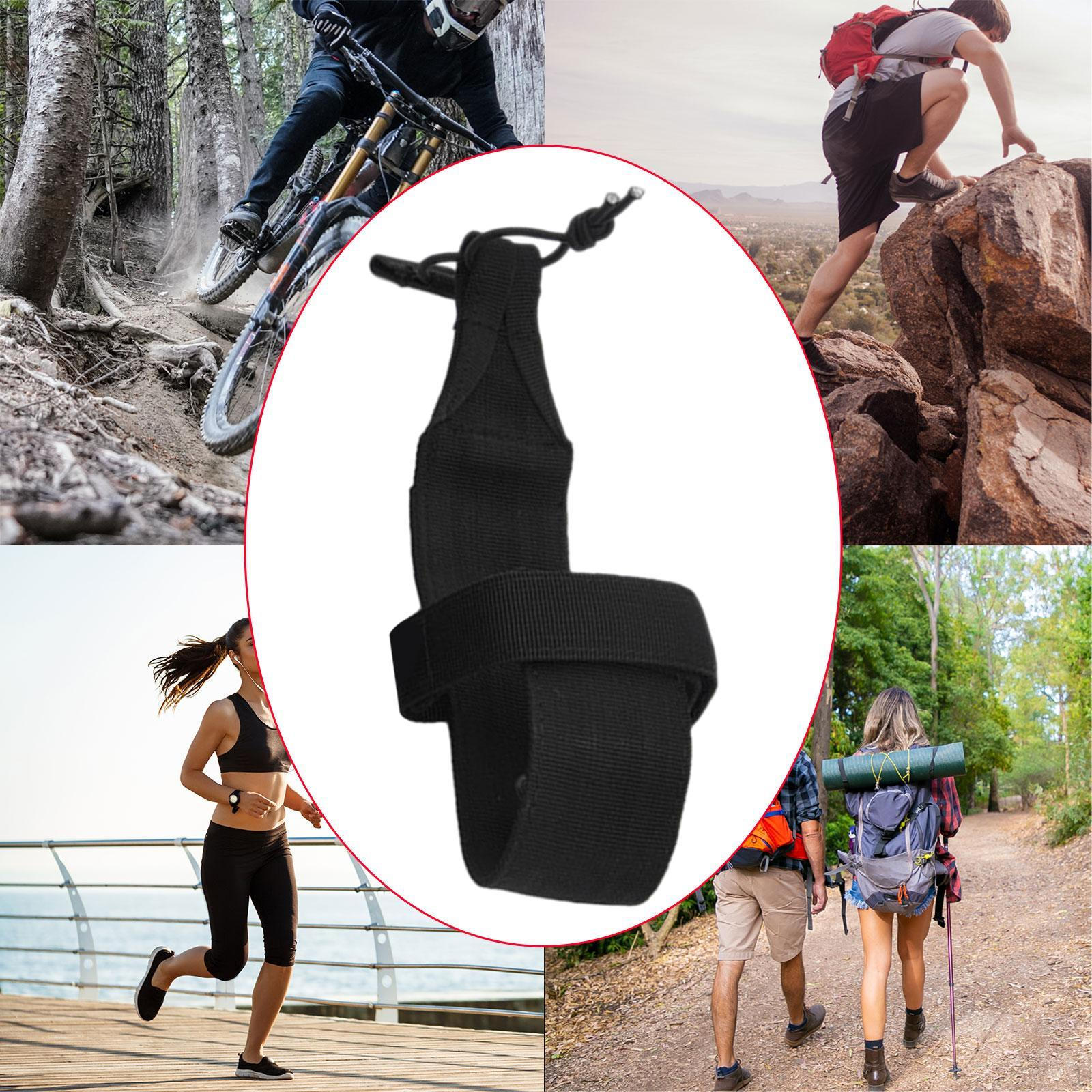 

Drinking Cup Holder Bag, Water Bottle Portable Accessories, Adjustable Sleeve, чорний