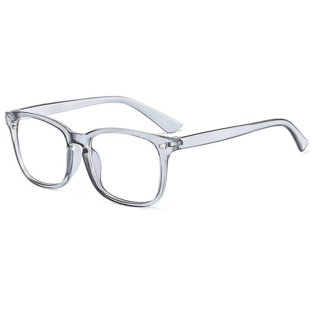 Blue Light Blocking Glasses Frame Square Nerd Eyeglasses Anti Blue Ray PC Screen Game Glasses Professional Vision Correction