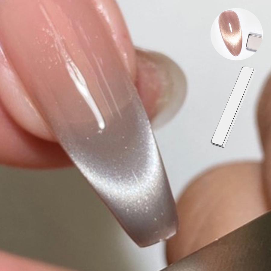 Nail Art Magnetischer Stift 3D Katzenaugenmalerei Magnet Gel Lack Magie für Maniküre DIY Werkzeuge Doppelseitig