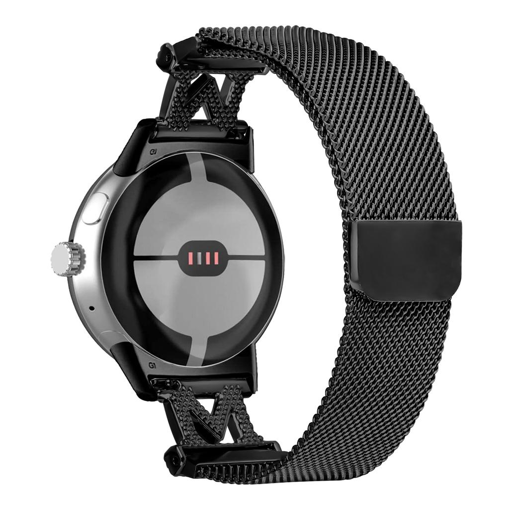 M-Type Milanese Bands for Google Pixel Watch 2/Pixel Watch Stainless Steel Metal Strap