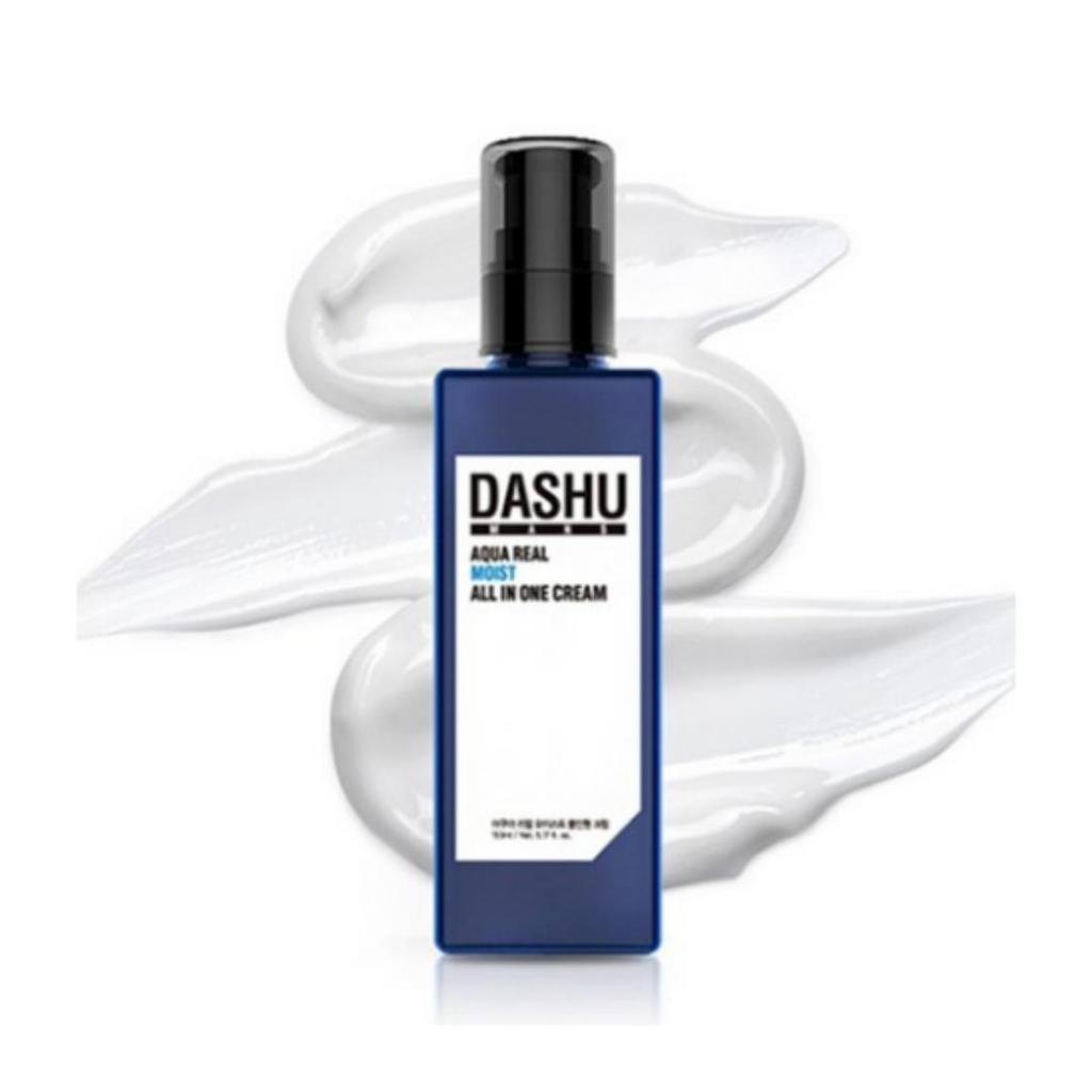 Dashu Men’s Aqua Real Moist All‑in‑One Cream, 153 ml, 1 unit