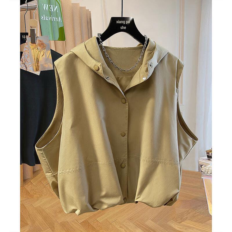 Women's Hooded Casual Short Vest