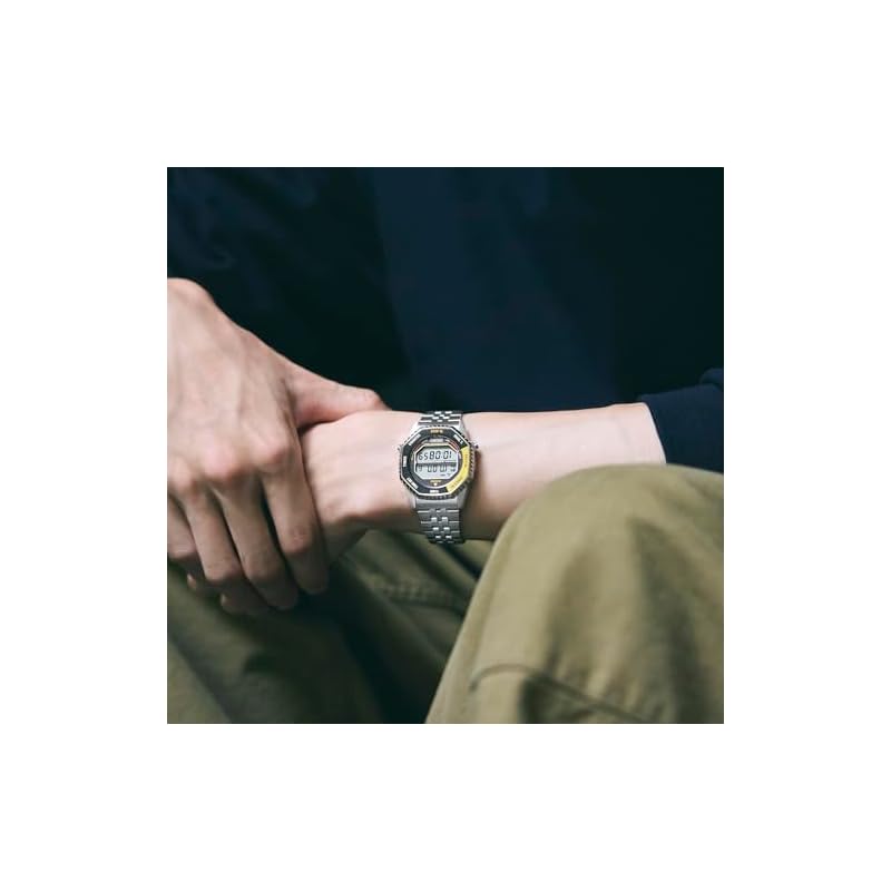 [Seiko Watch] SEIKO SELECTION SBJG017 Men's/Unisex Digital Watch Rotocall Battery-Powered Quartz Rotary Switch Function Stainless Steel