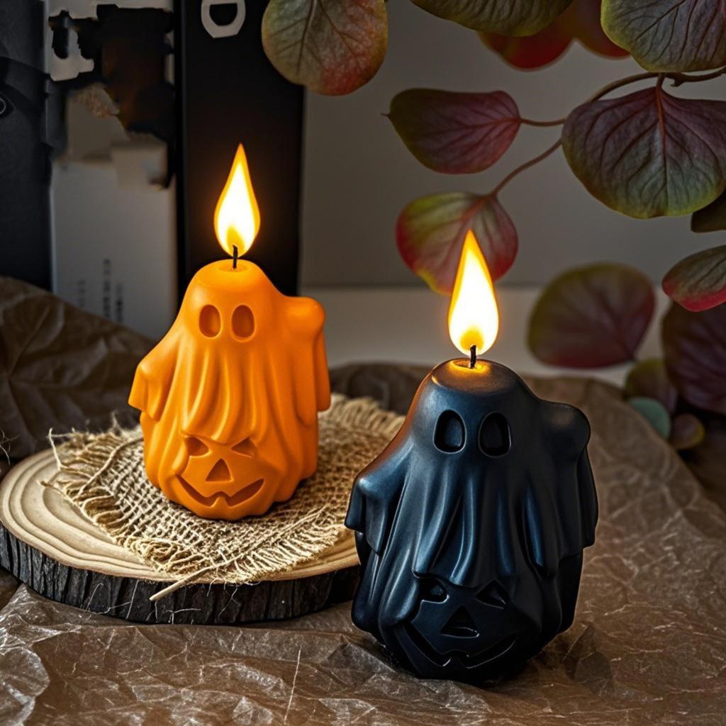 Halloween Cute And Bizarre Ghosts Aromatherapy Candle Creative Ornament Home Fragrances Atmosphere