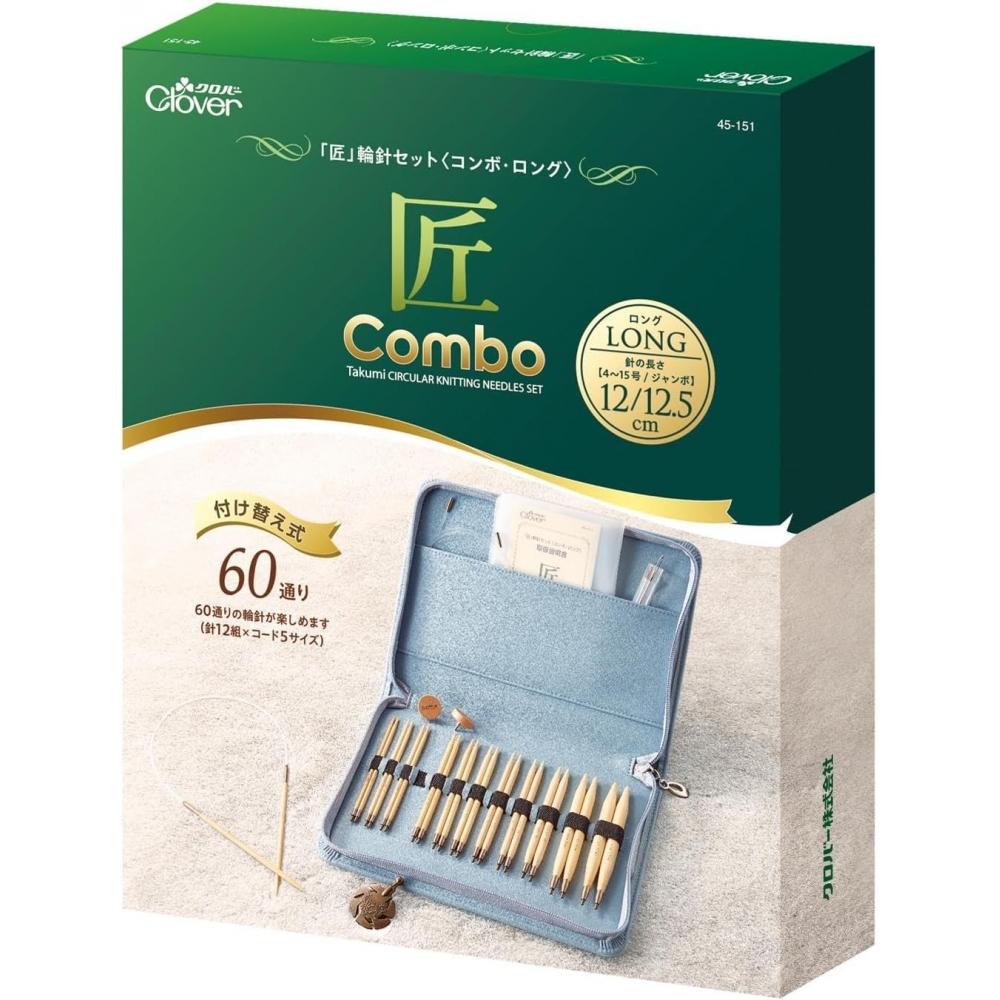 Clover  Takumi  Circular Needle Set  Combo Long  45 151 Long Type
