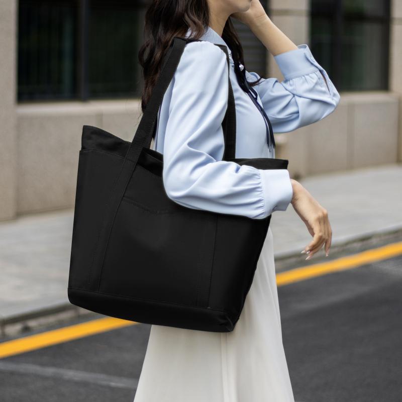 Women's Lightweight Tote Bag Oxfrod Shoulder Bag Large Capacity Underarm Bag