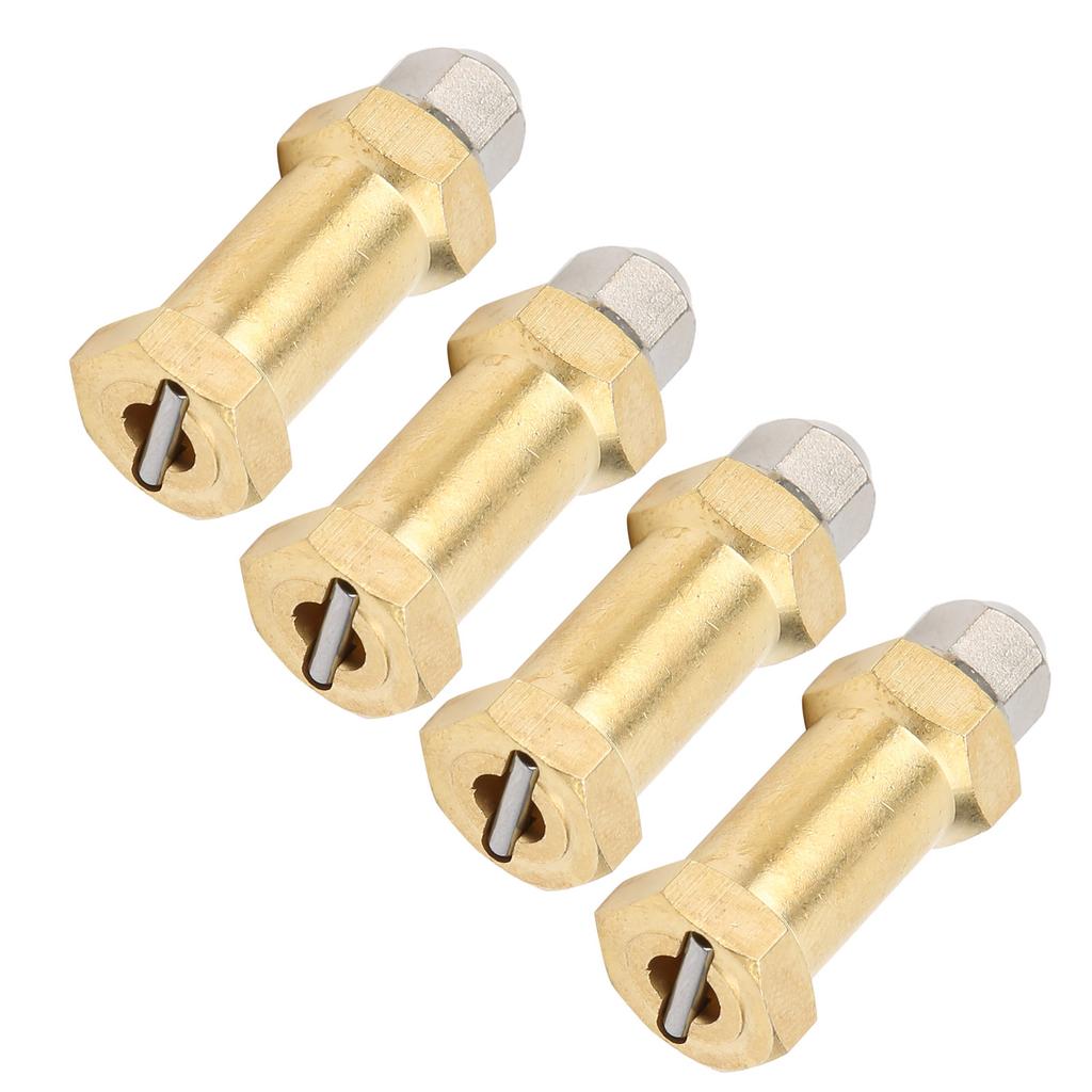 4Pcs RC Brass Connector Accessory for 1Celsius10 Remote Control Car Easy Installation Golden