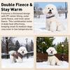 Thickened Dog Vest Windproof Winter Dog Coat New Teddy Schnauzer Clothes  Dog Apparel