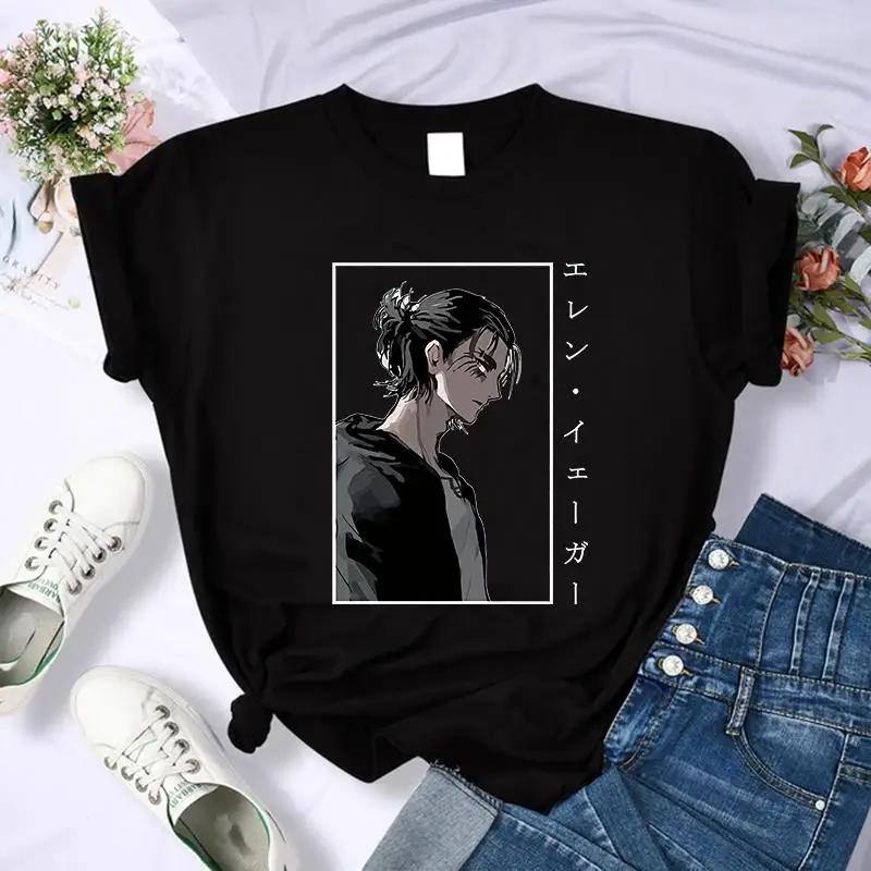Japanese Anime Attack on Titan Graphic Print T Shirt Unisex Casual Fashion Short Sleeve Plus Size T Shirt Women 62449