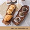 Acacia Wood Irregular Cloud Shape Serving Tray
