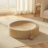 Wear-Resistant Cat Scratching Lounge | Scratcher with Toy Ball, Oval, for