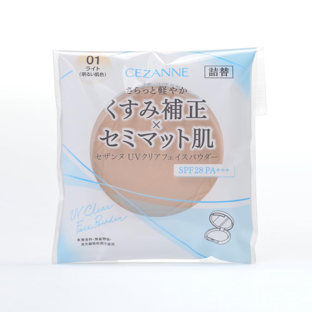 

Cezanne UV Clear Face Powder 01 Light 10g (Refill)