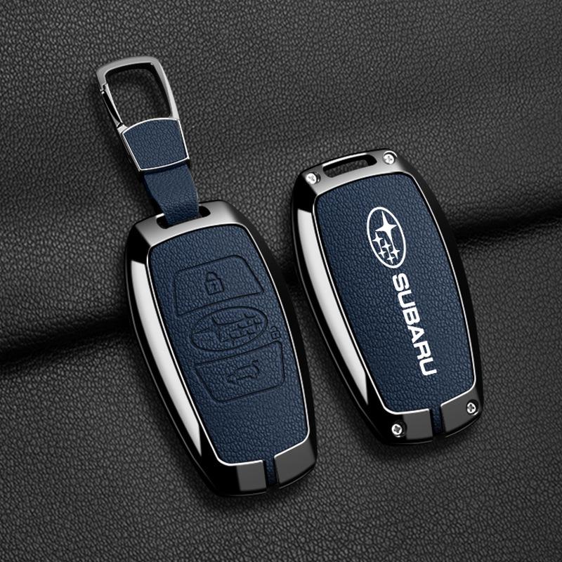 Subaru Key Case: Full Coverage Protective Shell for Forester, Outback, BRZ, Legacy, XV with Metal Buckle