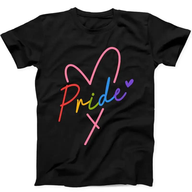 

Pride Month LGBTQ Heart Love Gay Lesbian Retro Funny Gift Black T Shirt 221 5XL різнокольоровий