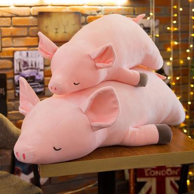 40 cm/50 cm/60 cm Plüsch Spielzeug Kawaii Tier Rosa Schwein Unten Baumwolle Peluche Spielzeug Kinder Mädchen große Kissen Spielzeug