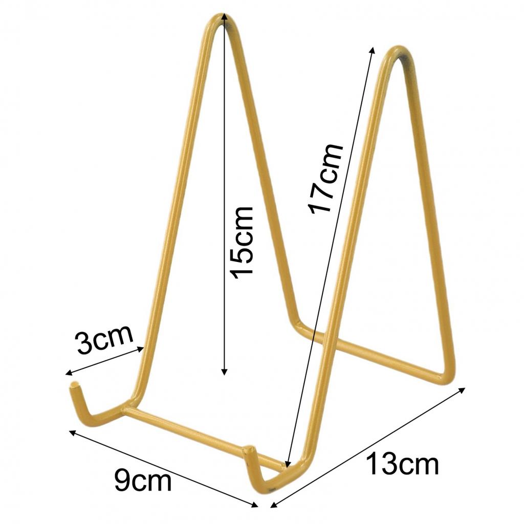 Functional Desktop Iron Easel Stand for Art Pictures Photo Frames Holder