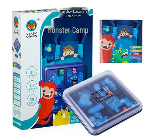 

Трансграничный Лабиринт Монстров: Головоломка на 60 уровней - Конкурентная настольная игра для родителей и детей для мышления и взаимодействия