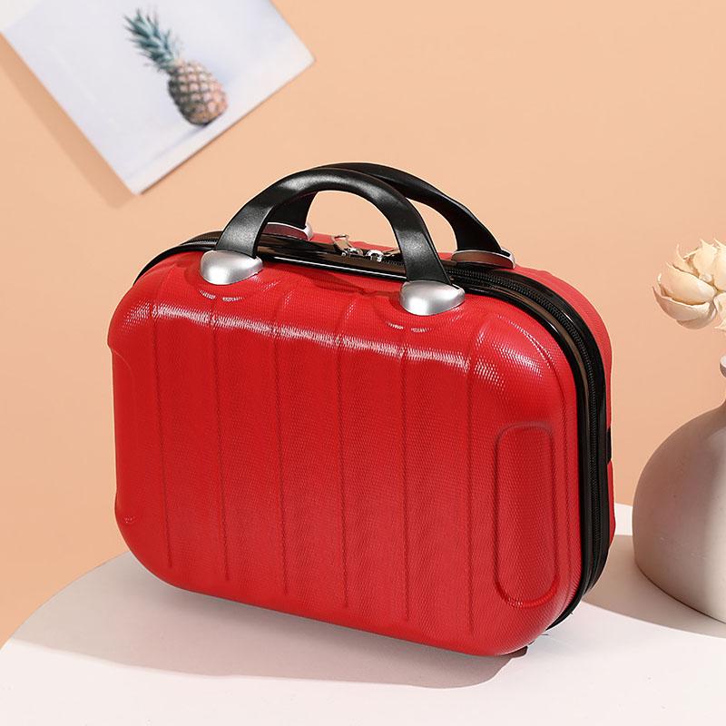 Korean Version of the Portable Cosmetic Case Small Suitcase 14 Inch Lightweight Ins Multifunctional Travel Storage Cosmetic Case