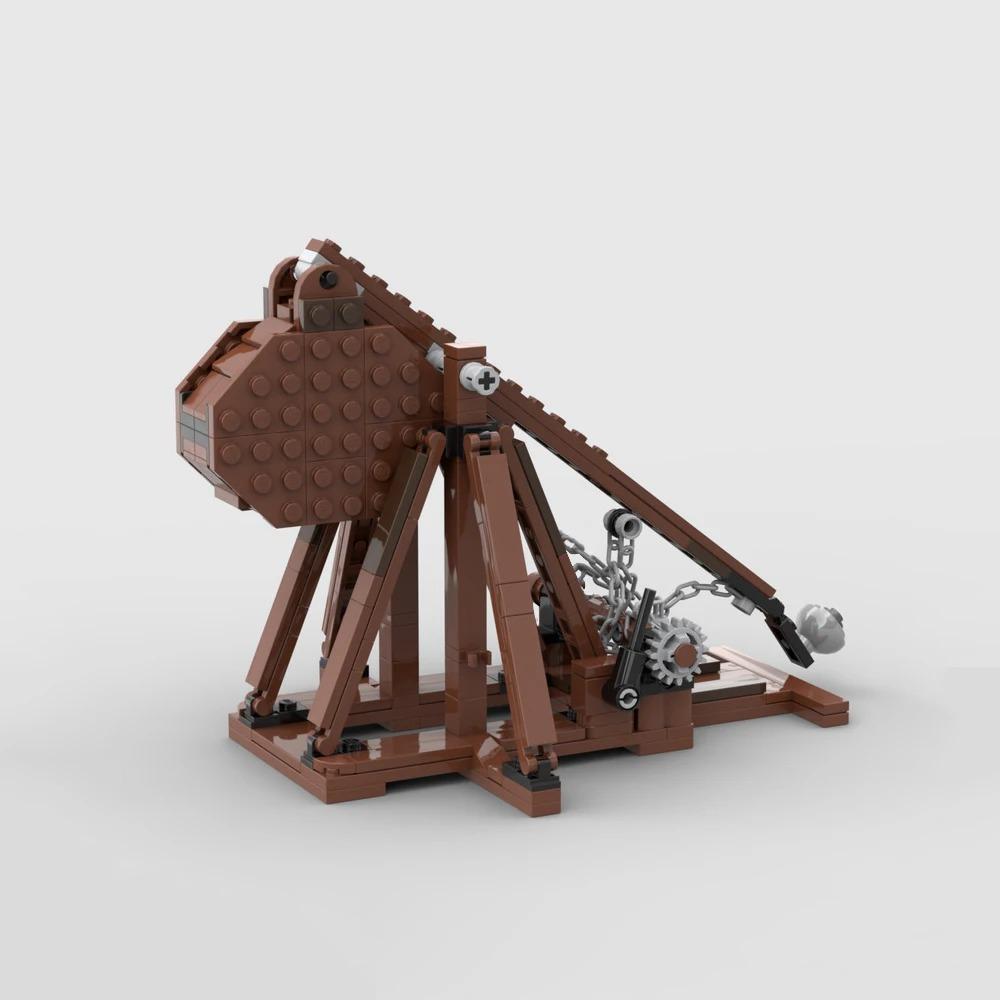 The Medieval Weapons Middle Ages Ballistae Weapon 304PCS Building Blocks MOC-185933 Educational Toys for Children Gifts