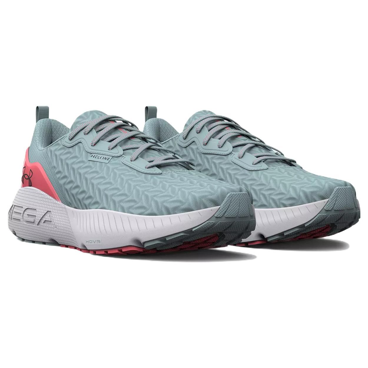 Женские кроссовки Under Armour HOVR Mega 3 Clone Fuse Teal White 3025313-300 37.5 — фото 2