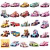 50 Pink Girl Racing Pp Waterproof Decorative Stickers Children'S Reward Stickers