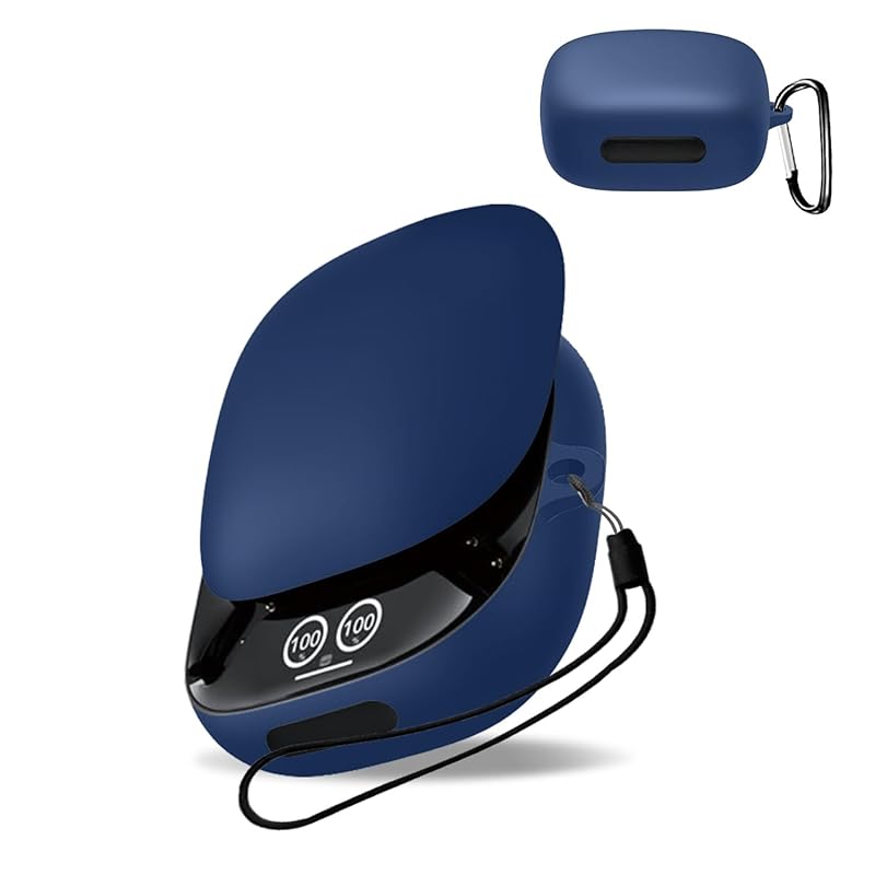 

For Anker Soundcore Liberty 4 Pro for case cover [KONXISA] Wireless earphones silicon material easy to wear Shockproof waterproof dustproof Washable