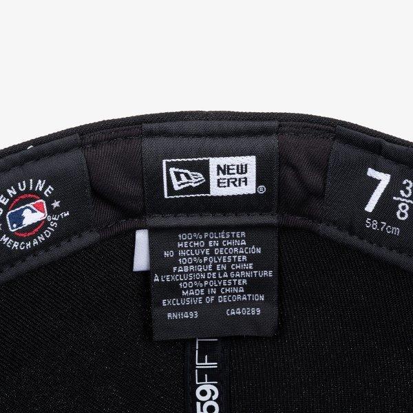 New Era Mlb La Dodgers Basic Fitted Cap bLack White 11591149