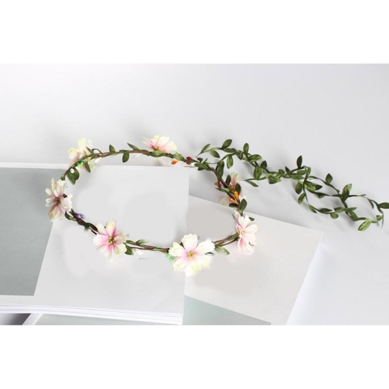 Blumenkränze Krone Haarkranz Blumenstirnbänder Braut Blumenkrone Hochzeit