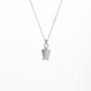 Gold/Silver Sea Turtle O-Ring Necklace with Extendable Stainless Steel Clavicle Chain