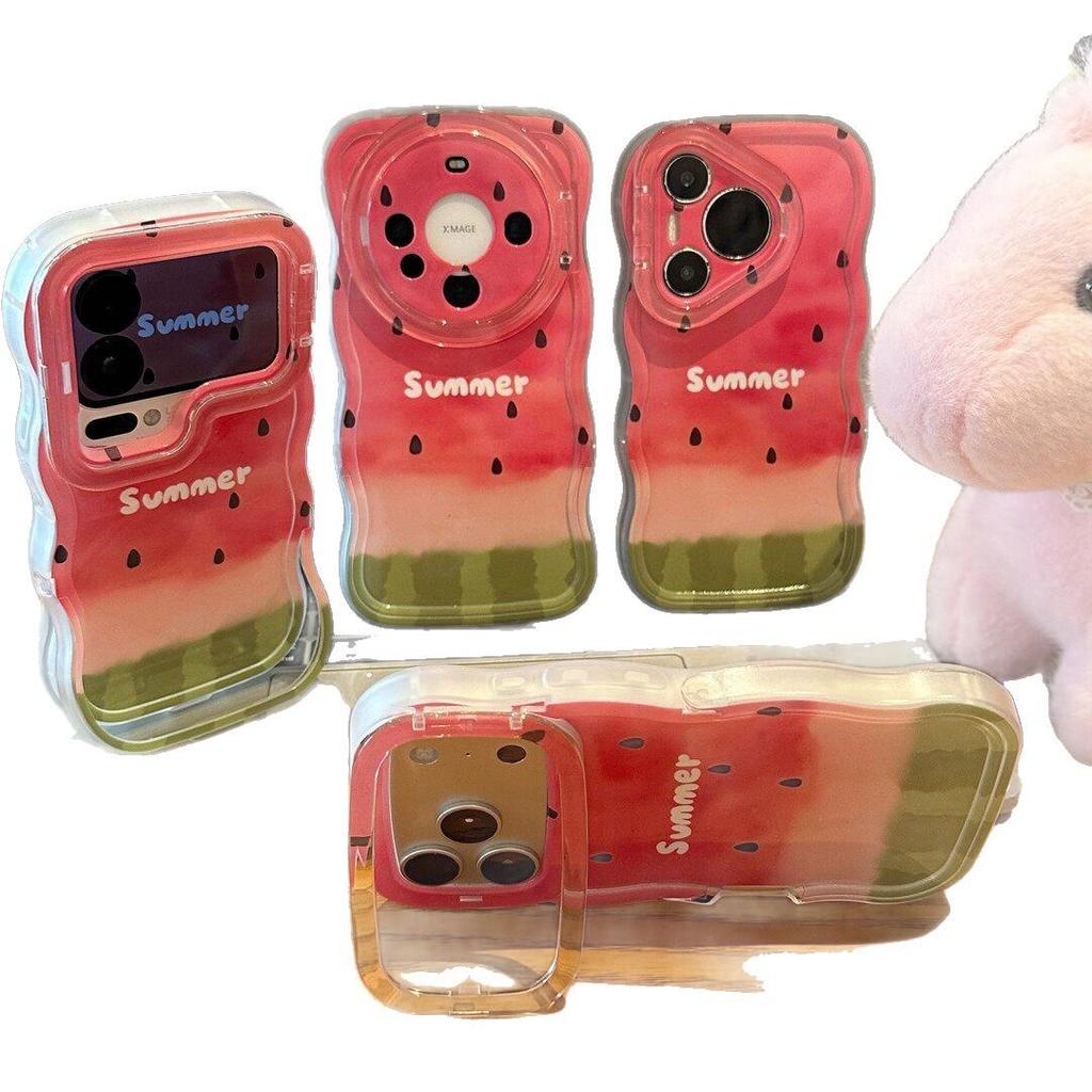 Watermelon iPhone 17 Pro Max Case: Sleek, Invisible Design for iPhone 14/13/12/11 with Stand Feature