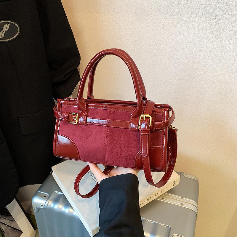 IELGY Ladies Messenger Bag Retro Merad Brown Outing Small Bag