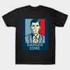 Men Black Print T-shirt Archer No-Cut Transfer Paper Print Cotton Tshirt