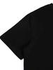 New Men'S Oversized Cross Print Short-Sleeve T-Shirt, Trendy Black Graphic Tee for Men, Perfect for Summer Outfits, Casual Wear