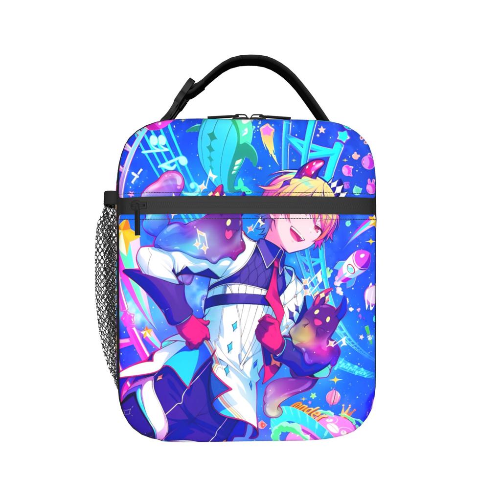 Insulated Lunch Bags Tenma Tsukasa Anime Product Storage Food Box Ins Style Cooler Thermal Lunch Box For School