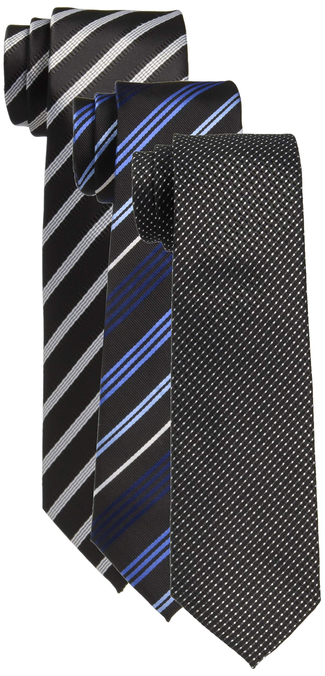 

[Atelier Sanrokugo] Набор из 3 моющихся галстуков для мужчин, деловой стиль, nsd-02, Сделано в Японии, Ширина лезвия: приблизительно. 7см (БЕСПЛАТНЫЙ размер)