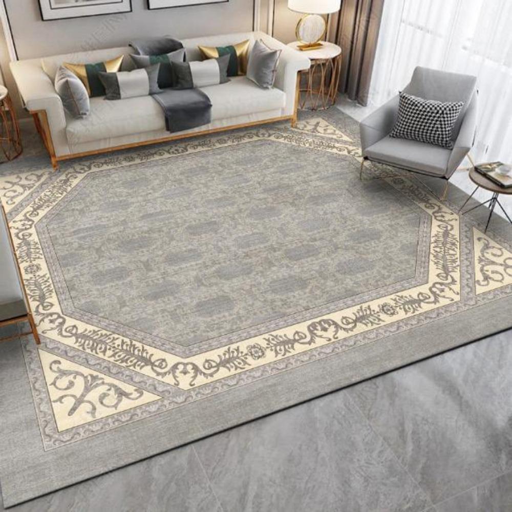 New Chinese Style Rugs Living Room Non-slip Sofa and Coffee Table Mat Easy Clean Decoration Home Carpet for Rooms Customizable