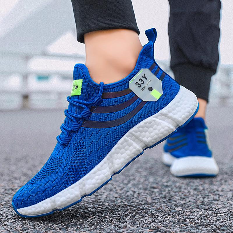 Men Casual Sports Shoes Breathable Lightweight Sneakers Outdoor Comfortable Tennis Running Shoes Male Vulcanized Shoes