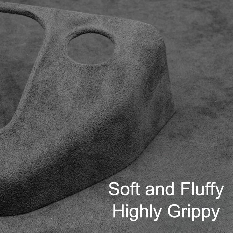 For Land Rover Defender 110 90 20-26 Center Console Gear Shift Panel Frame Suede Gear Shift Knob Protector Cover Accessories