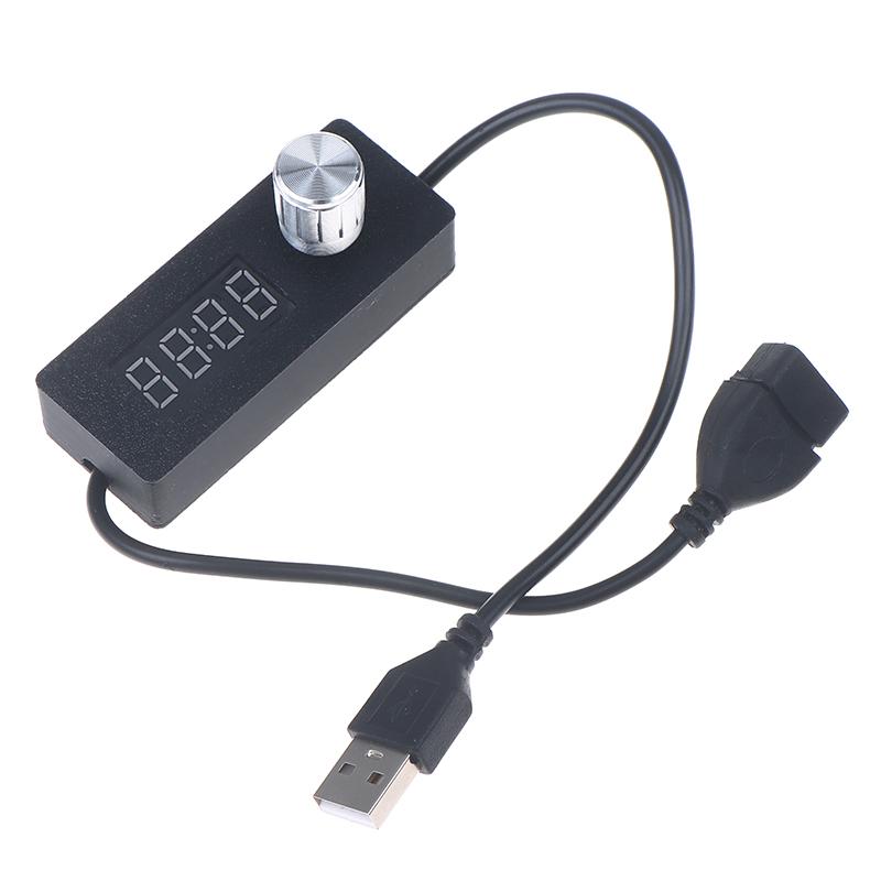 Interruttore Timer USB con Display Digitale Affidabile, Cavo di Alimentazione Regolabile Portatile, Interruttore di Spegnimento Automatico, Gestione Alimentazione